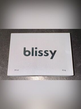 Blissy King Size Silk Pillowcase NIB